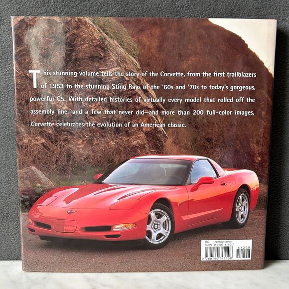 Corvette: An American Classic by Dan Lyons and John F. Katz Hardcover Book 2001 - Picture 2 of 10